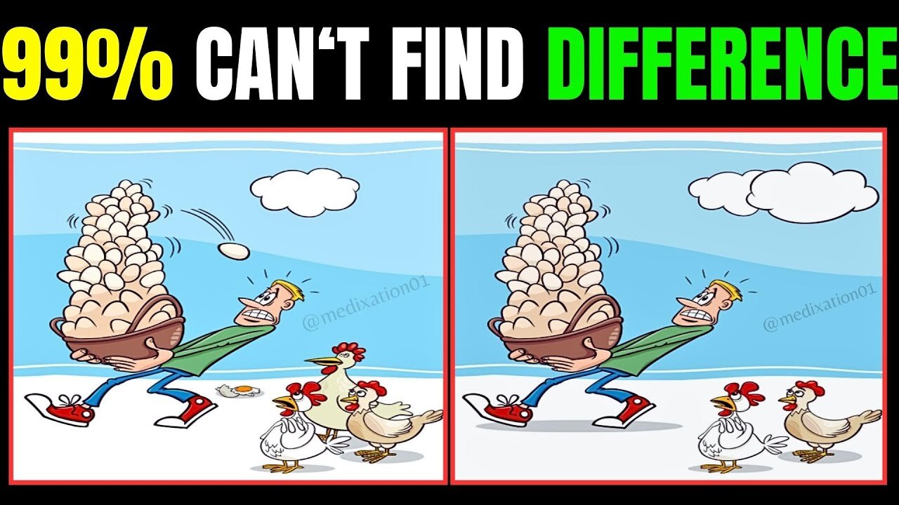 Spot The Difference : Can You Find All[ Find The Difference #5]