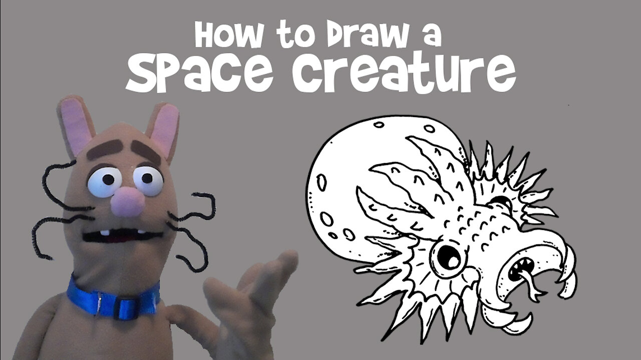 How to Draw a Space Creature