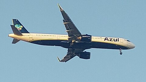 Airbus A321NEO PR-YJC vindo de Campinas para Fortaleza