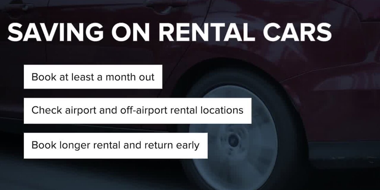 Plan ahead to rent cars this summer