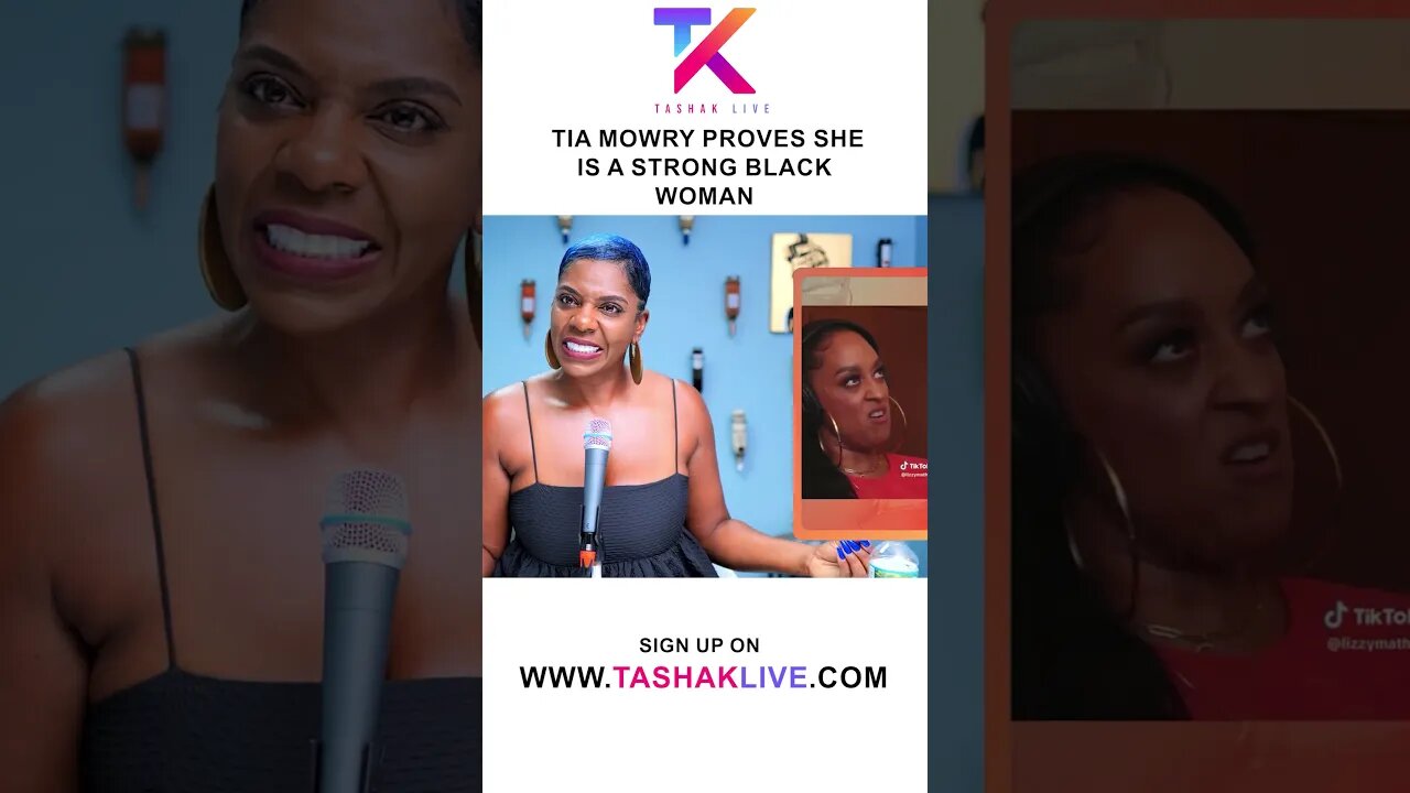 Tia Mowry Is A Strong Black Woman and She Has The Facial Expressions to Prove It