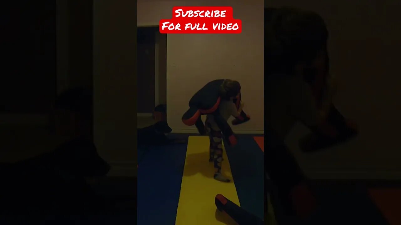 Kids BJJ at home practice
