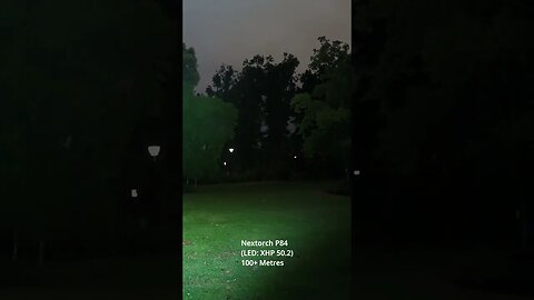 Nextorch P84 - check out these beamshots!