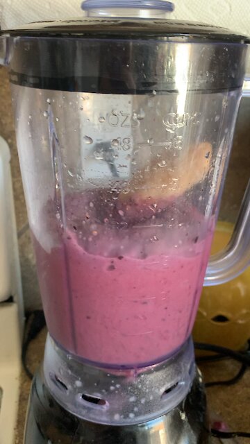 Banana smoothie gone wrong