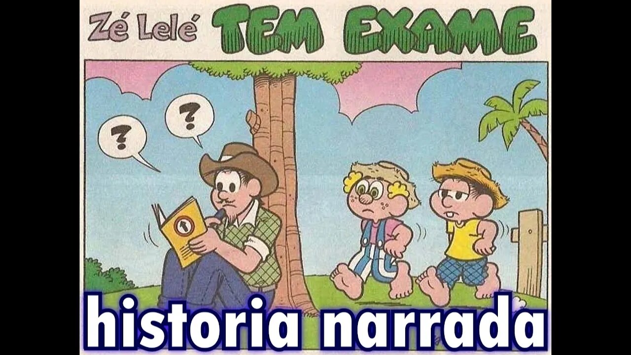 Zé Lelé tem exame | Gibis do Rapha
