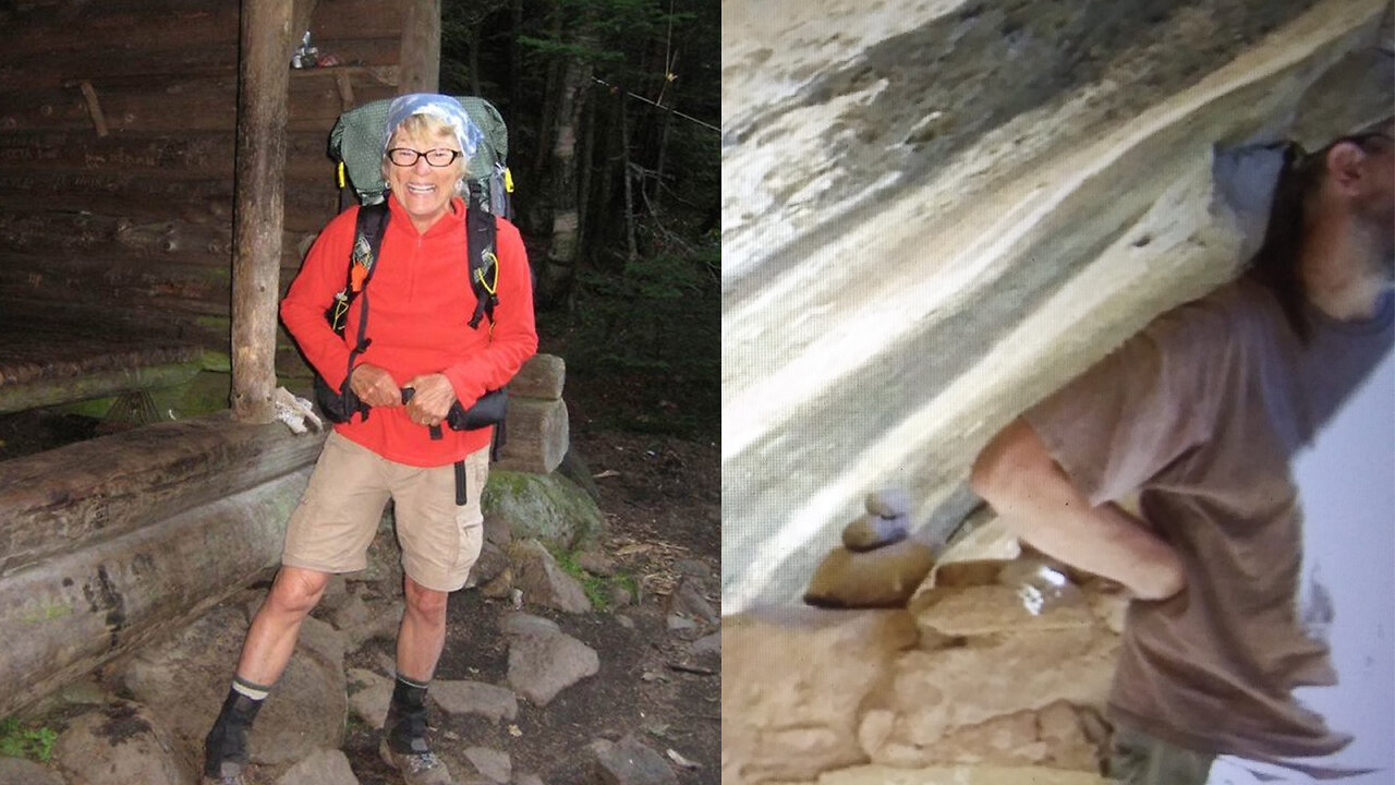 2 Hikers Captured In Photos Before They Vanished (Dale Stehling & Geraldine Largay)