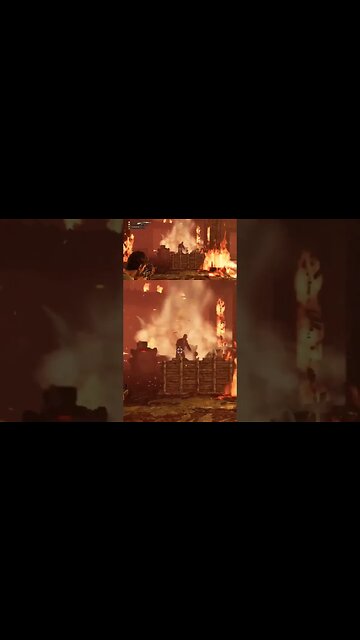 "Saltos ornamentais" no fogo