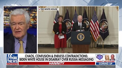 Newt Gingrich: We're dealing with a cognitively challenged president and cognitively hopeless VP