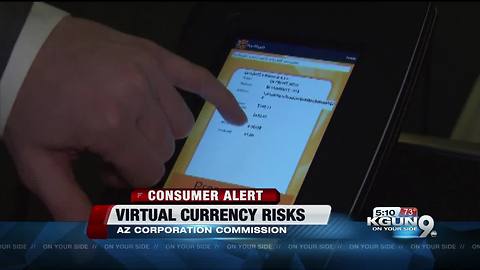 Warning for virtual currency investors