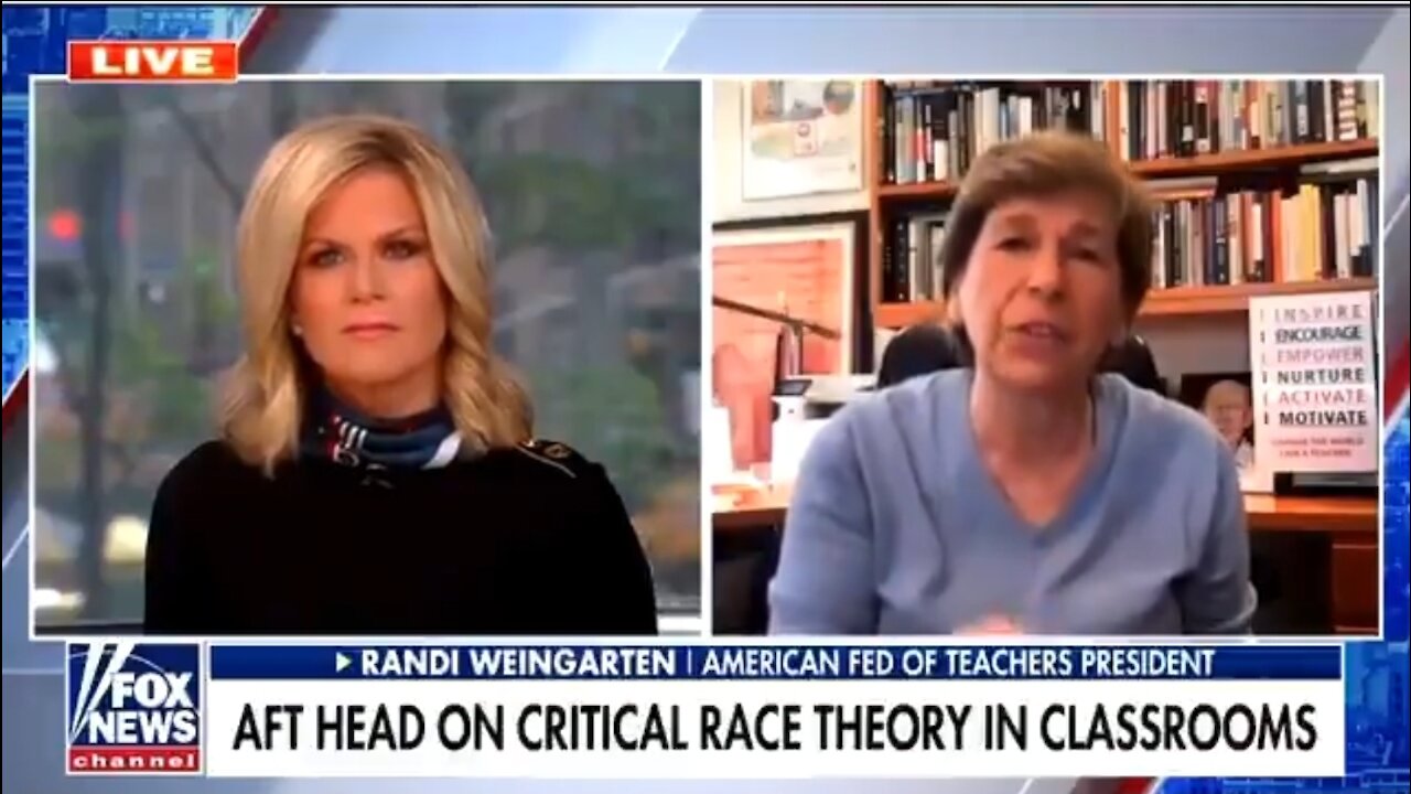 Martha MacCallum Battles AFT President Over Critical Race Theory/1619 Project