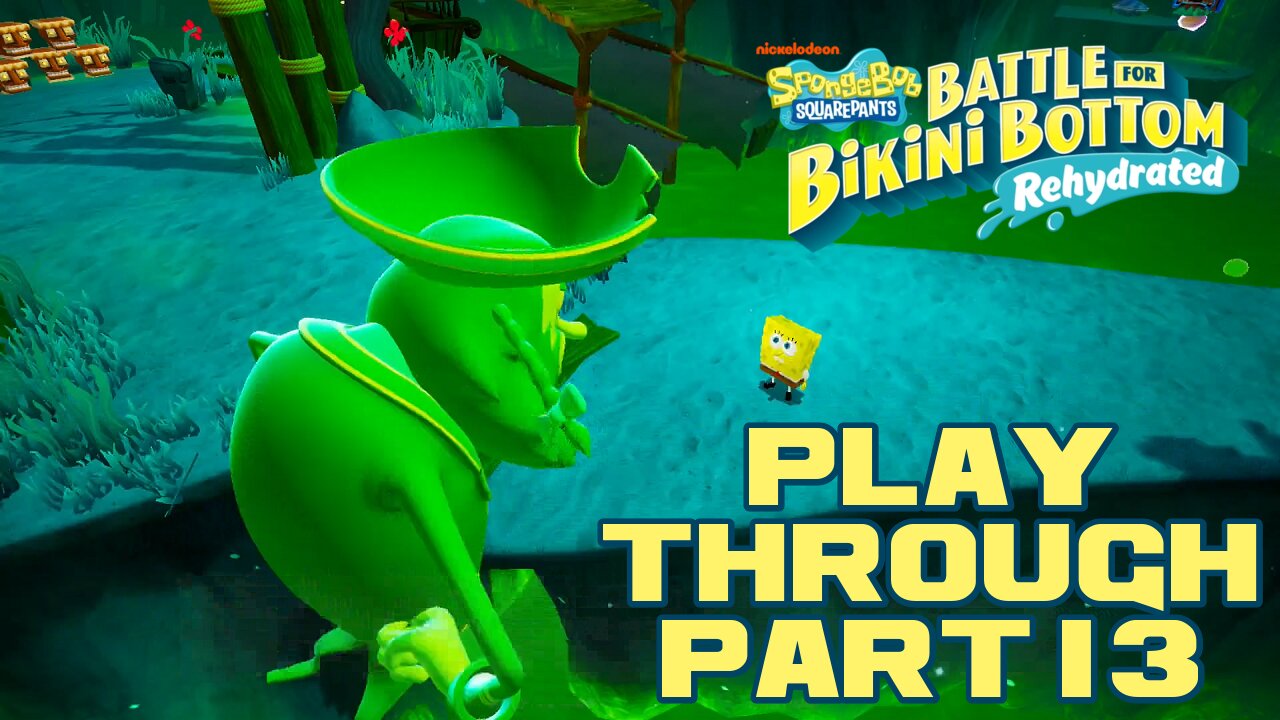 🎮👾🕹 SpongeBob SquarePants: Battle for Bikini Bottom - Rehydrated - Part 13 Playthrough 🕹👾🎮 😎Benjamillion