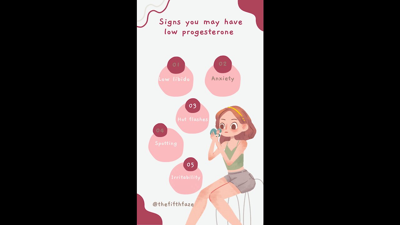 Signs your progesterone may be low