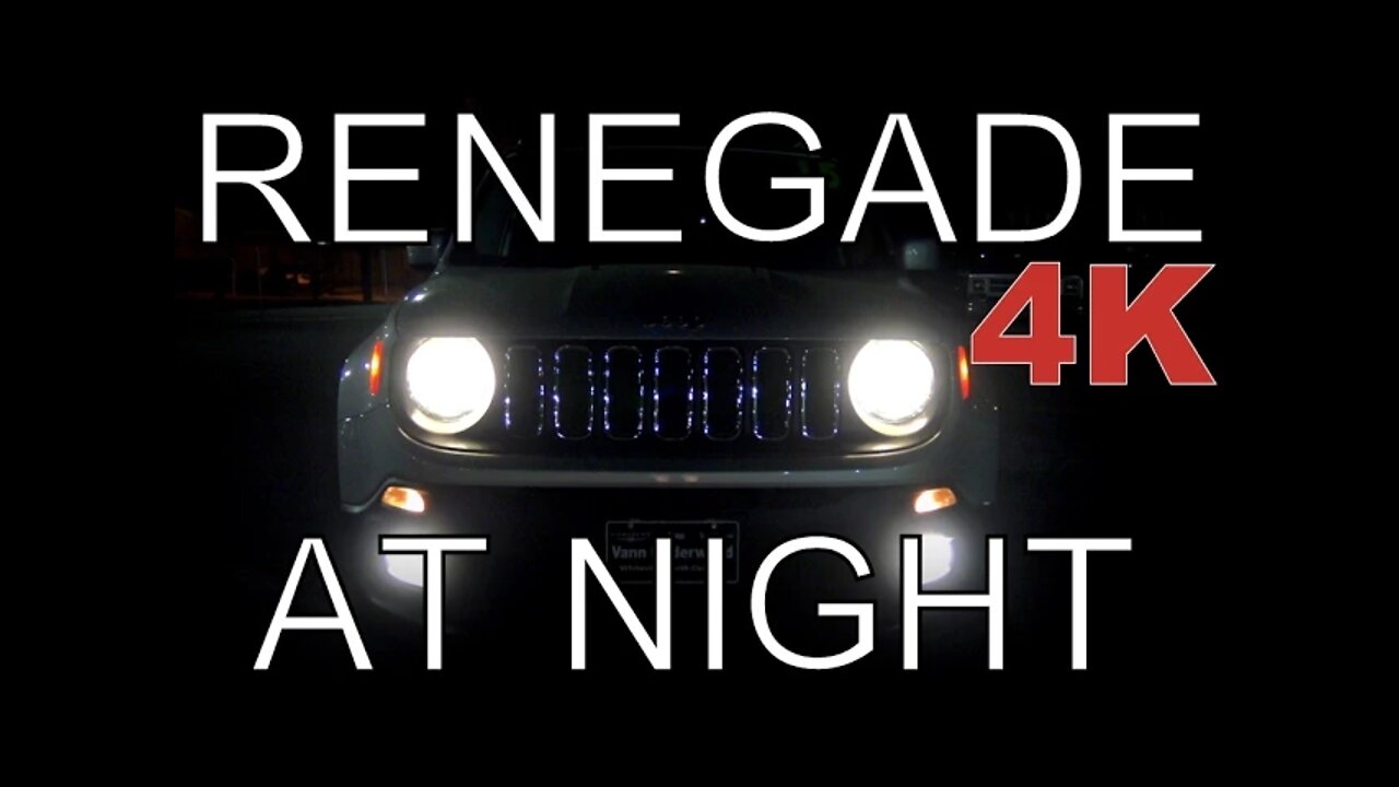 2015 Jeep Renegade AT NIGHT 4K Version