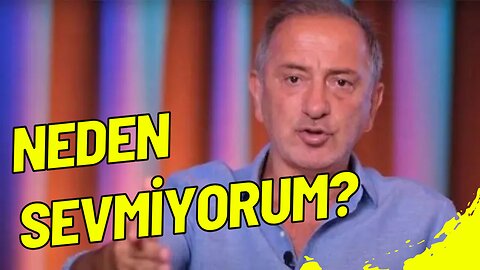 Fatih Altaylı'yı Neden Sevmiyorum?