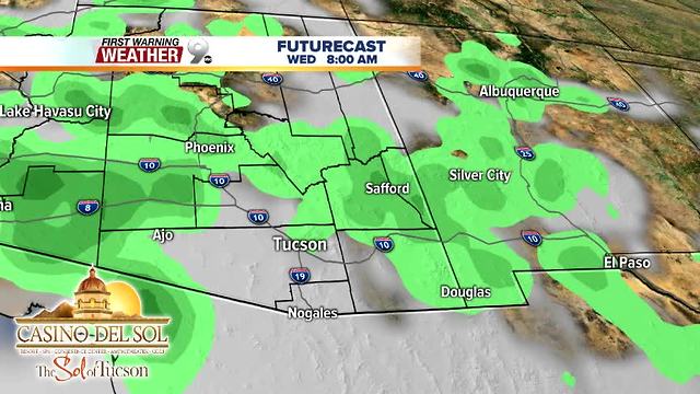 FORECAST: A chance of rain each day of the week