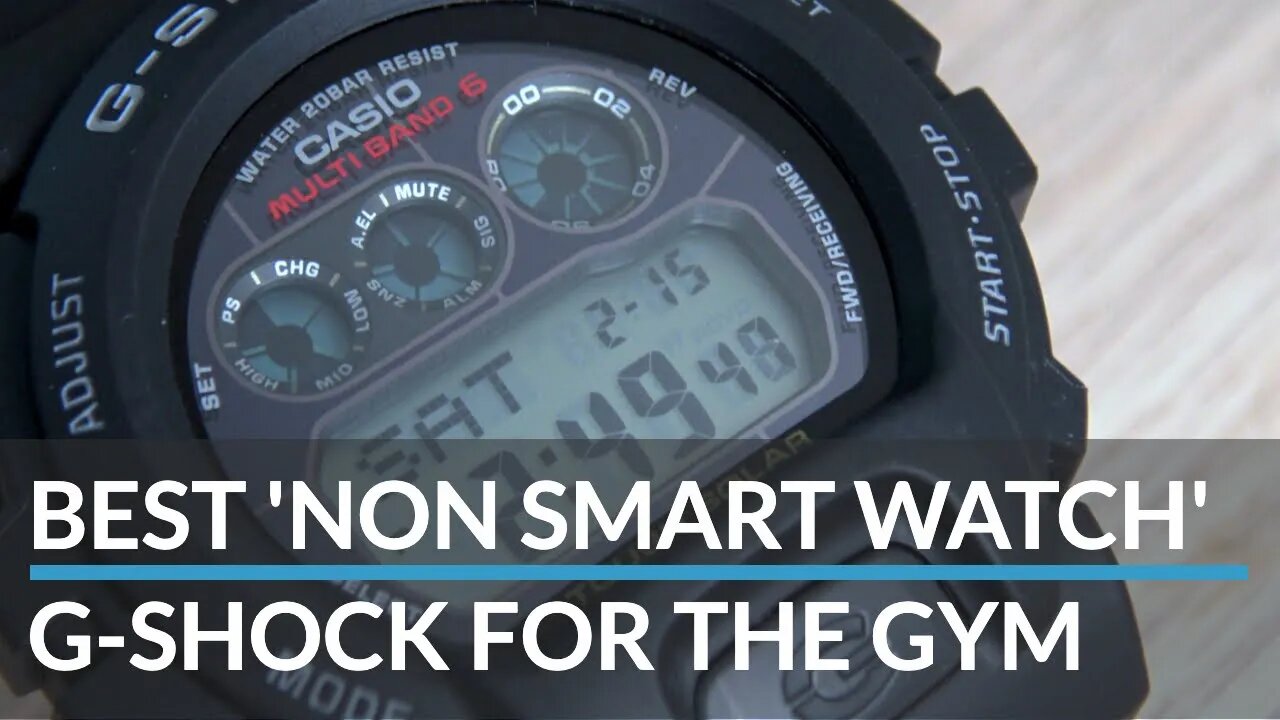 The Smartest Non-Smartwatch For The Gym - Casio G-Shock Atomic GW6900-1