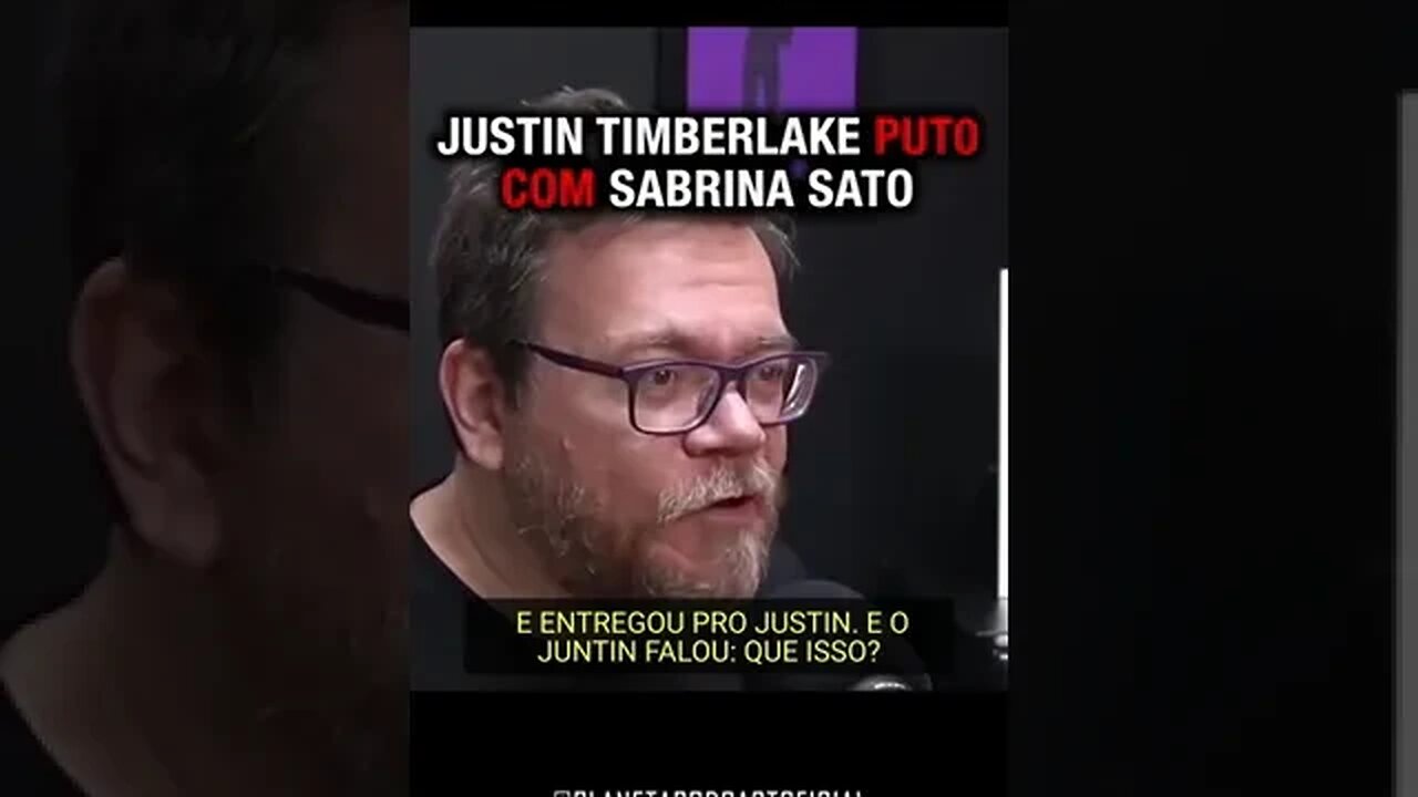 SABRINA SATO E JUSTIN TIMBERLAKE com Roberto Sadovski | Planeta Podcast #shorts