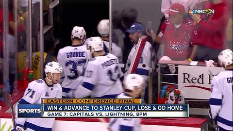 Lightning in win or go home game 7 scenario in ECF