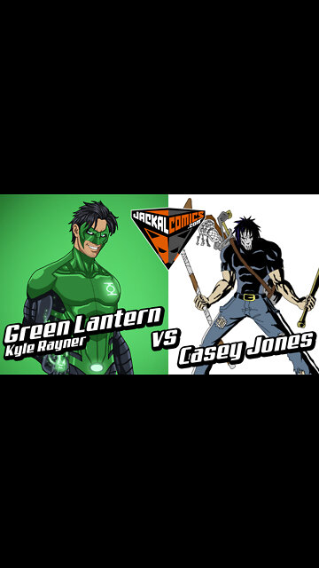GREEN LANTERN, Kyle Rayner Vs. CASEY JONES - Comic Book Battles: Who Would Win In A Fight?