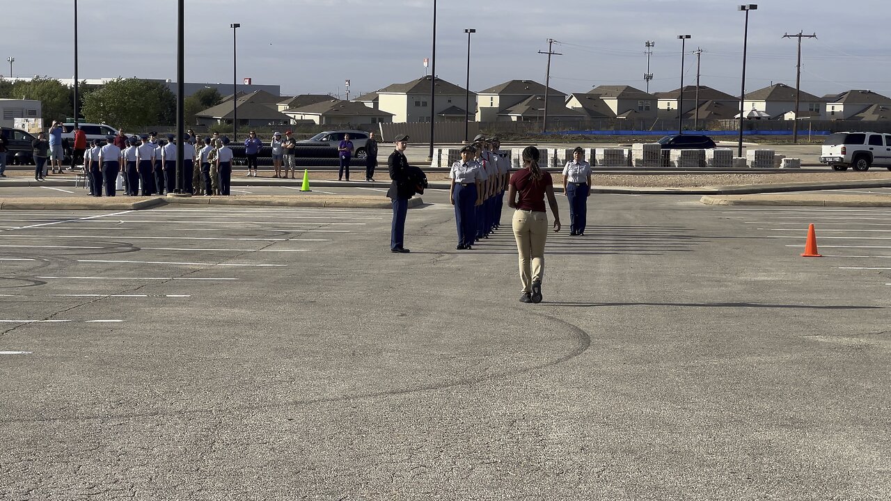 Oct 14, 2023 Winston Churchill HS Queens Guard Unarmed Exhibition Drill Team