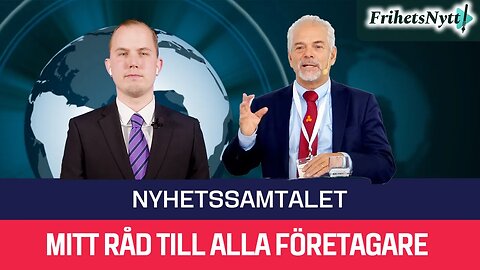 Nyhetssamtalet: SwebbTV:s konferens stoppad av vänsterextremister - med SwebbTV:s Mikael Willgert