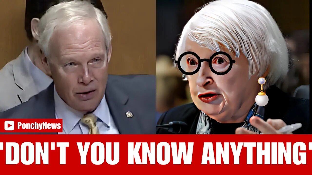 Watch Ron Johnson Put Yellen On the Spot: What Comes Next Will SURPRISE You!