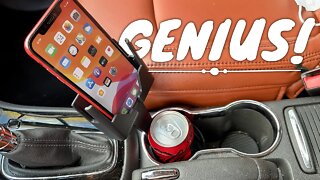 Best Cupholder Phone Mount Still Holds Drinks