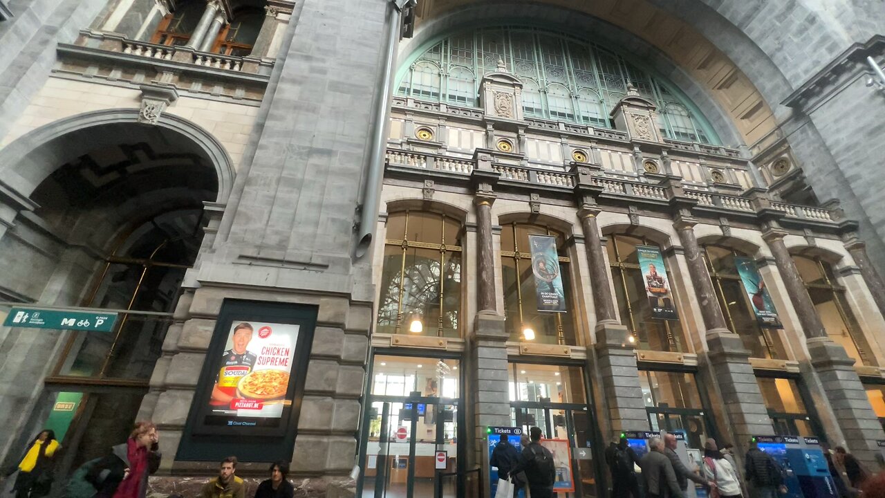 antwerp central station Belgium