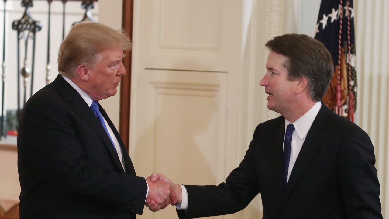 Trump Continues To Back Kavanaugh, Says 'Senate Must Vote'