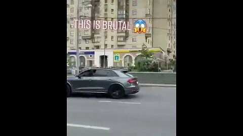 AUDI RSQ8 BRUTAL ACCELERATION