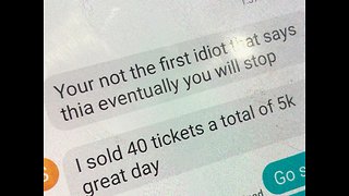 Couple: Scammer sold bogus baseball tickets, sent LMAO text