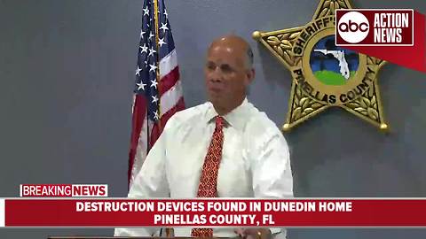 Dunedin man arrested after deputies found destruction devices in his home