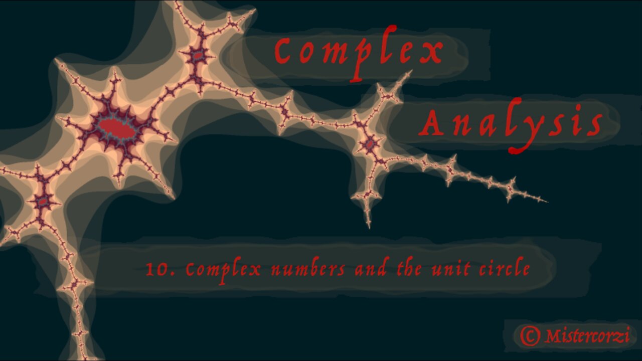 10 Complex Numbers and the Unit Circle