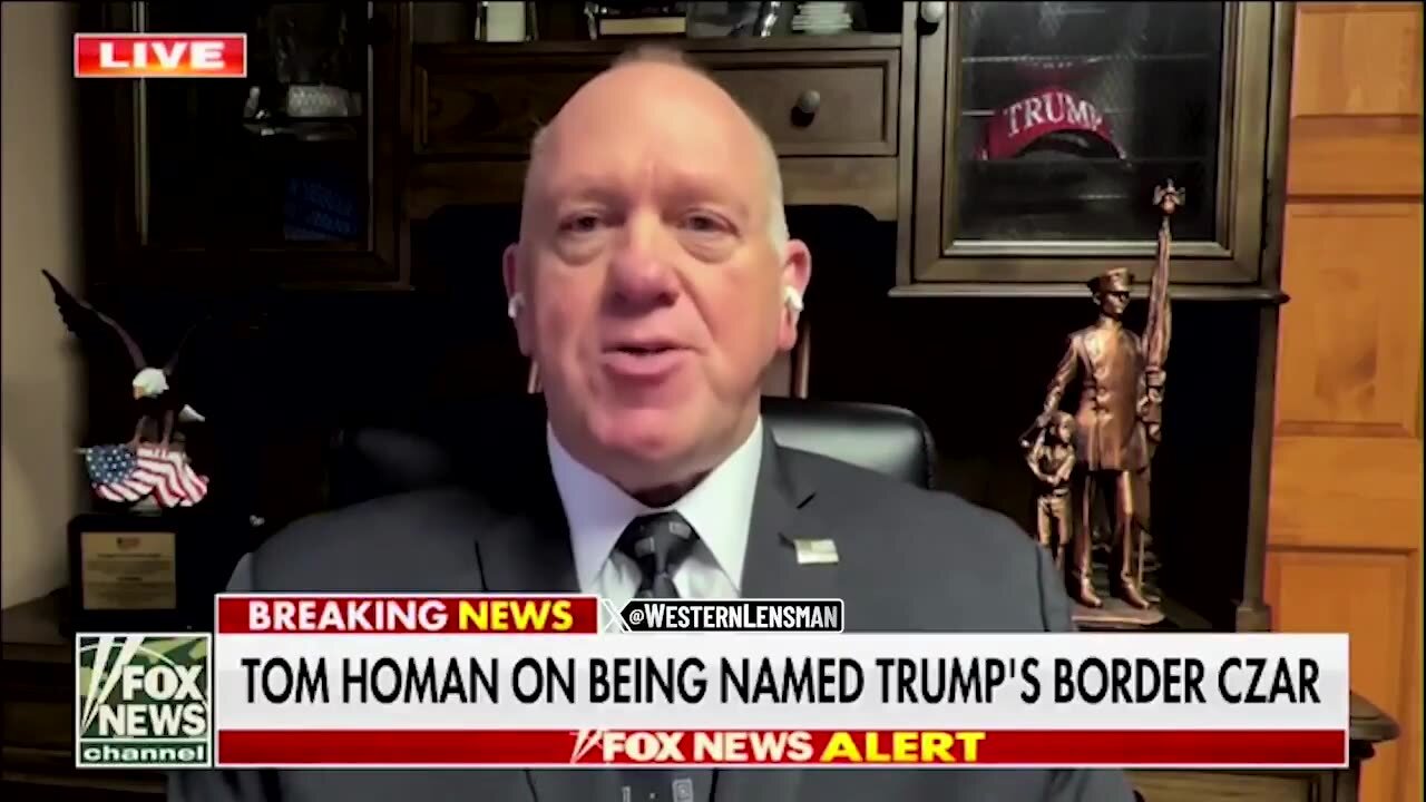 Border Czar Tom Homan's Message to Dem Governors & Sanctuary Cities