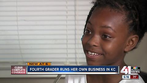 9-year-old KC girl starts her own tea business