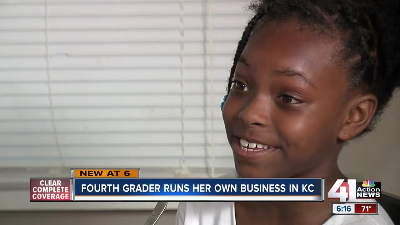 9-year-old KC girl starts her own tea business