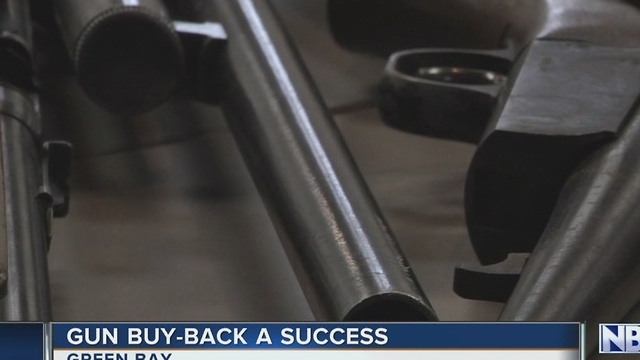 Over 100 Guns Collected by the Green Bay Police