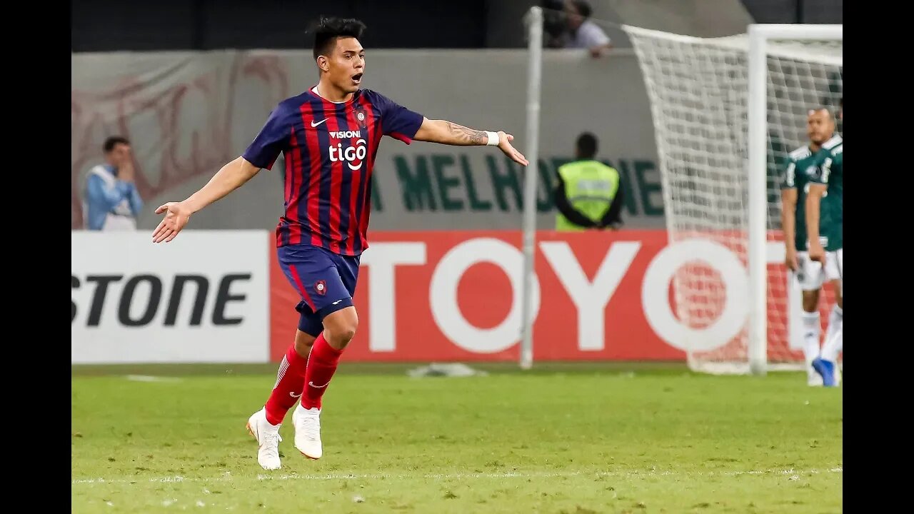 Gol de Arzamendia - Palmeiras 0 x 1 Cerro Porteño - Narração de José Manoel de Barros