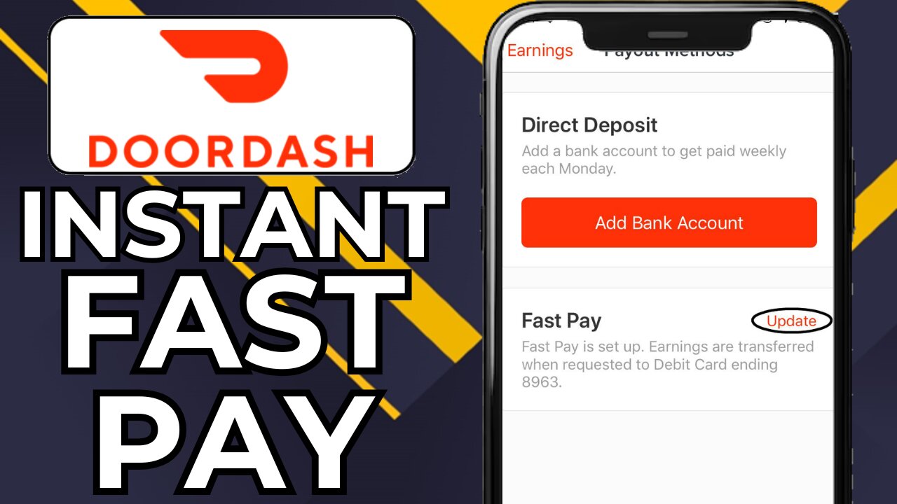 HOW TO USE FAST PAY ON DOORDASH