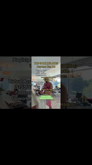 Top 5 Online Jobs Anyone Can Do 2023 | WFH University