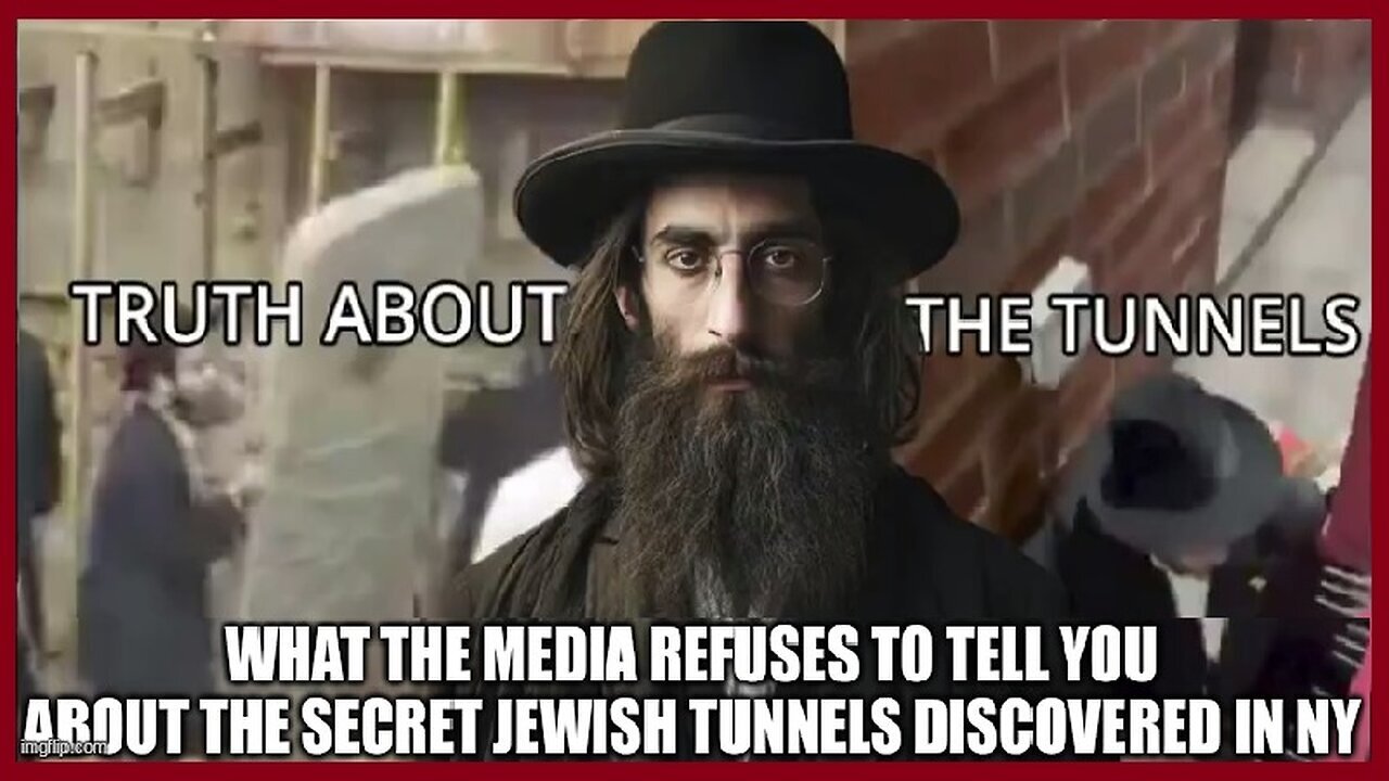 What the Media Refuses to Tell You About the Secret Jewish Tunnels Discovered in NYC 1/14/24..