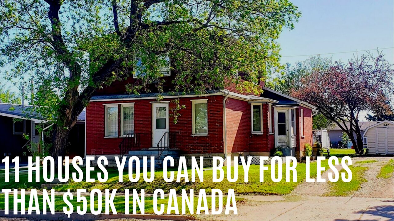 11 Houses You Can Buy In Canada For Less Than $50K & Transform Into Your Dream Home