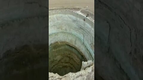 Impressive and largest #huge #sinkholes in #Turkey