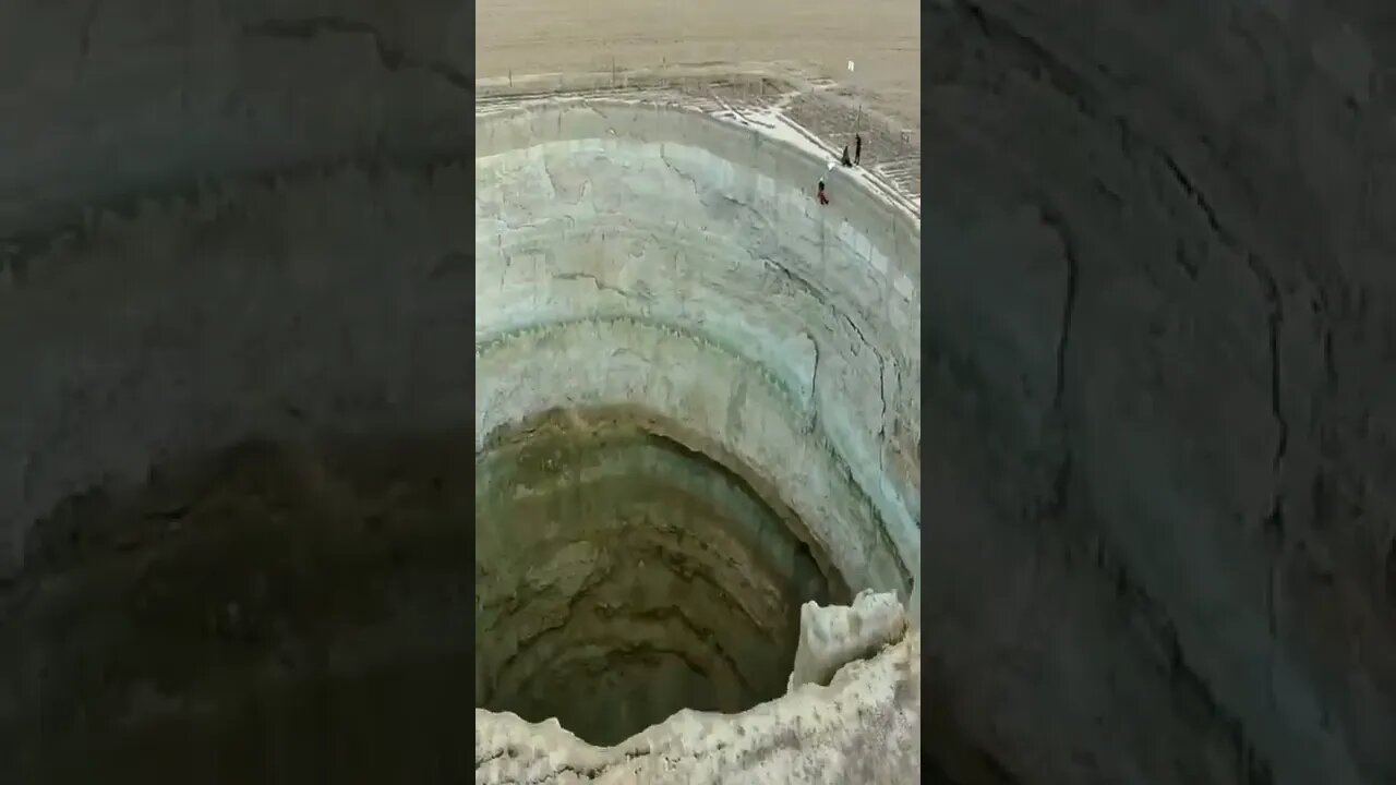 Impressive and largest #huge #sinkholes in #Turkey