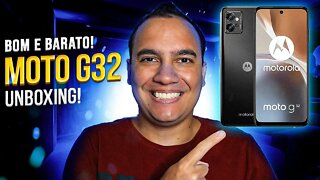 Moto G32, com SNAPDRAGON 680, TELA DE 90Hz e 50MP - Unboxing e Impressões