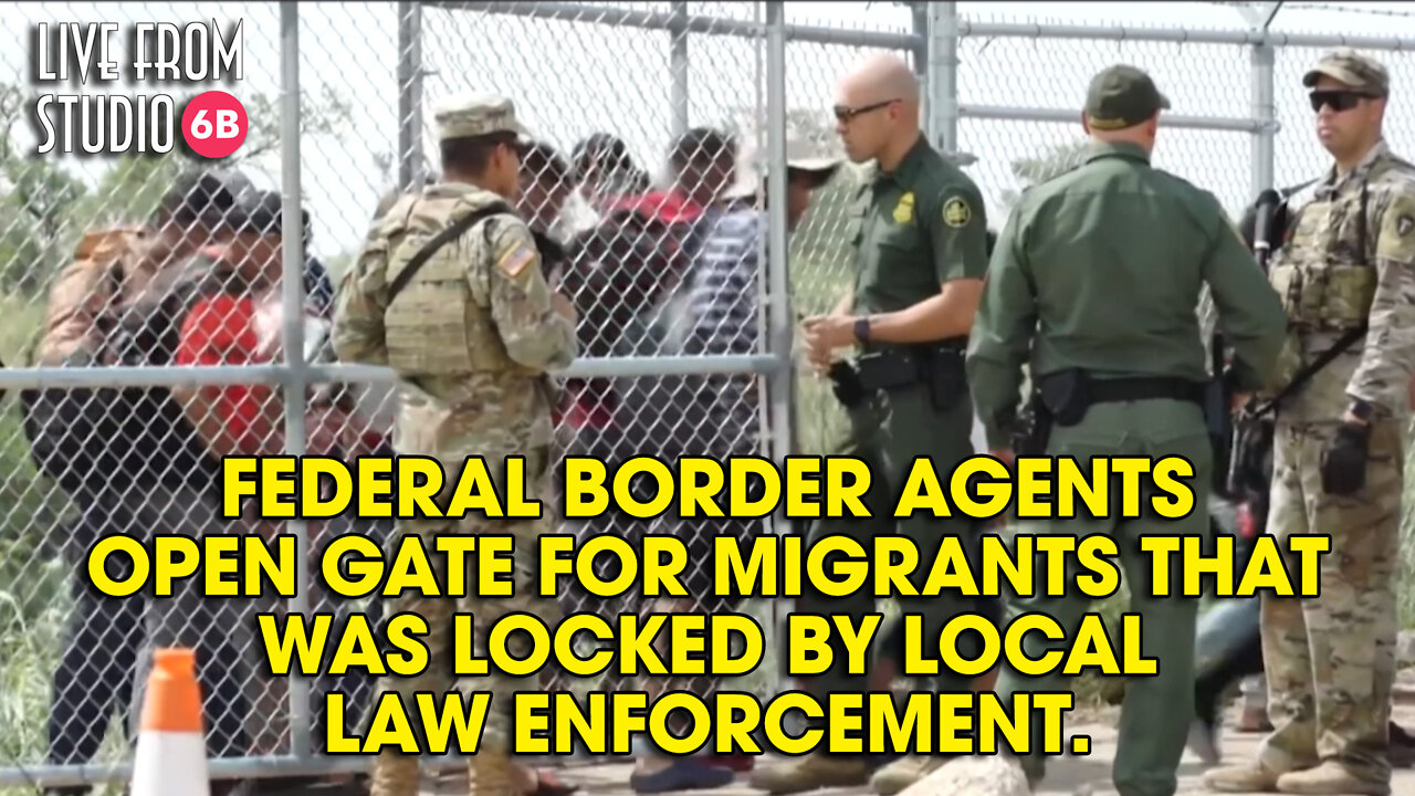 Why Are Border Agents Opening Gates for Border Crossers?