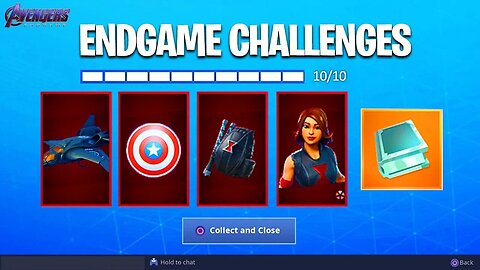 *NEW* ALL AVENGERS END GAME CHALLENGE REWARDS UNLOCKED! (Fortnite Free Rewards)