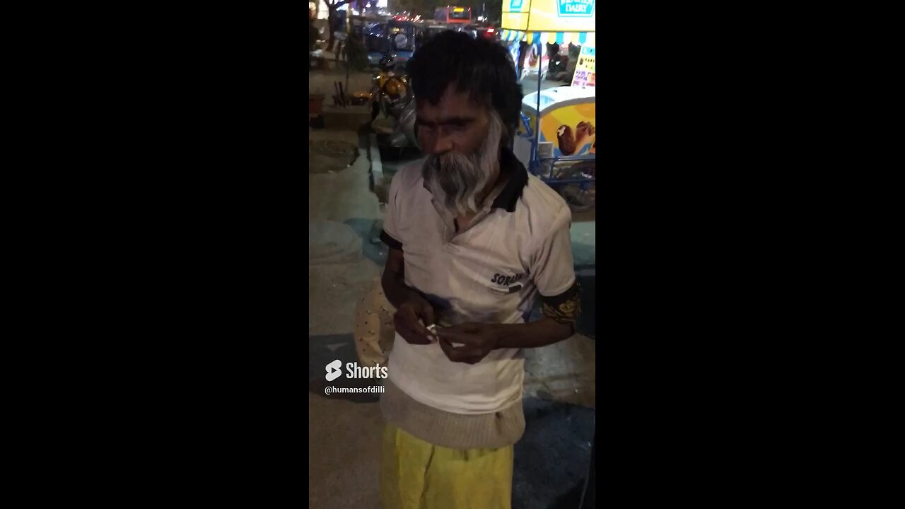 Blind man