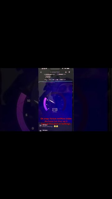 Verizon mmWave working inside the house no issues #verizon #verizon5g #lasvegas