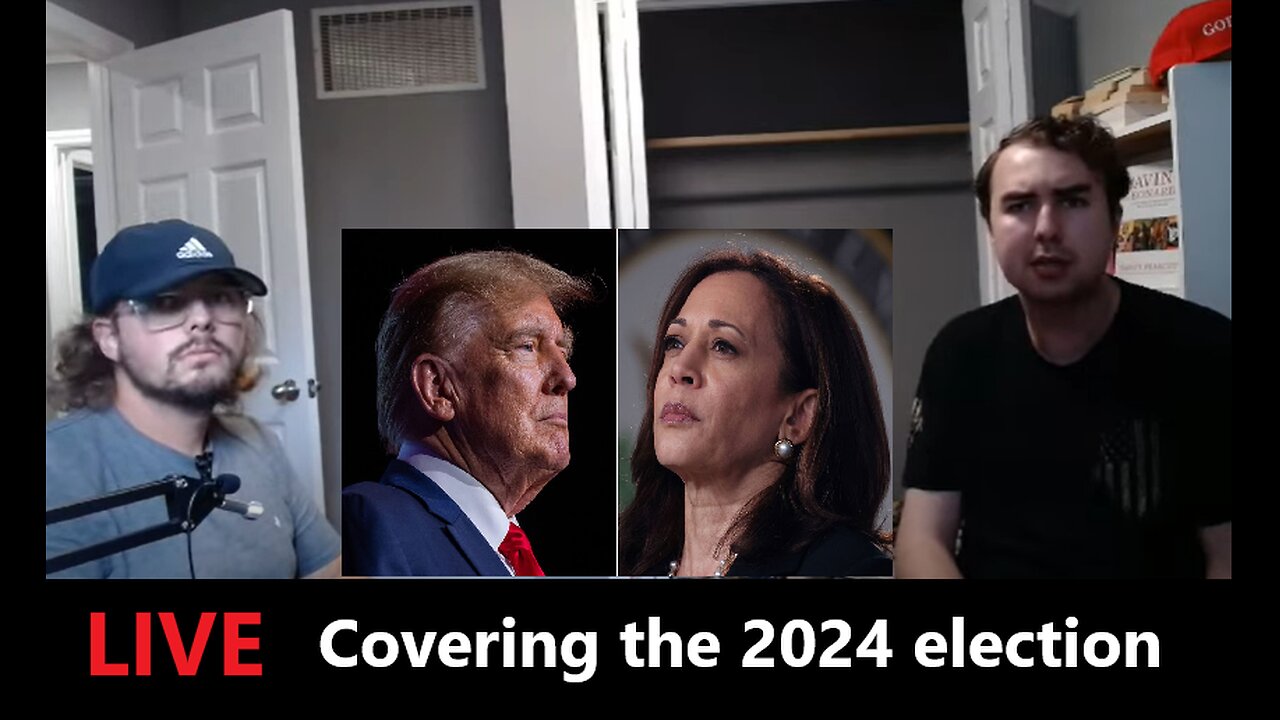 🔴LIVESTREAM Nathan & Josh cover the 2024 election- Trump vs Harris, US House, US Senate races